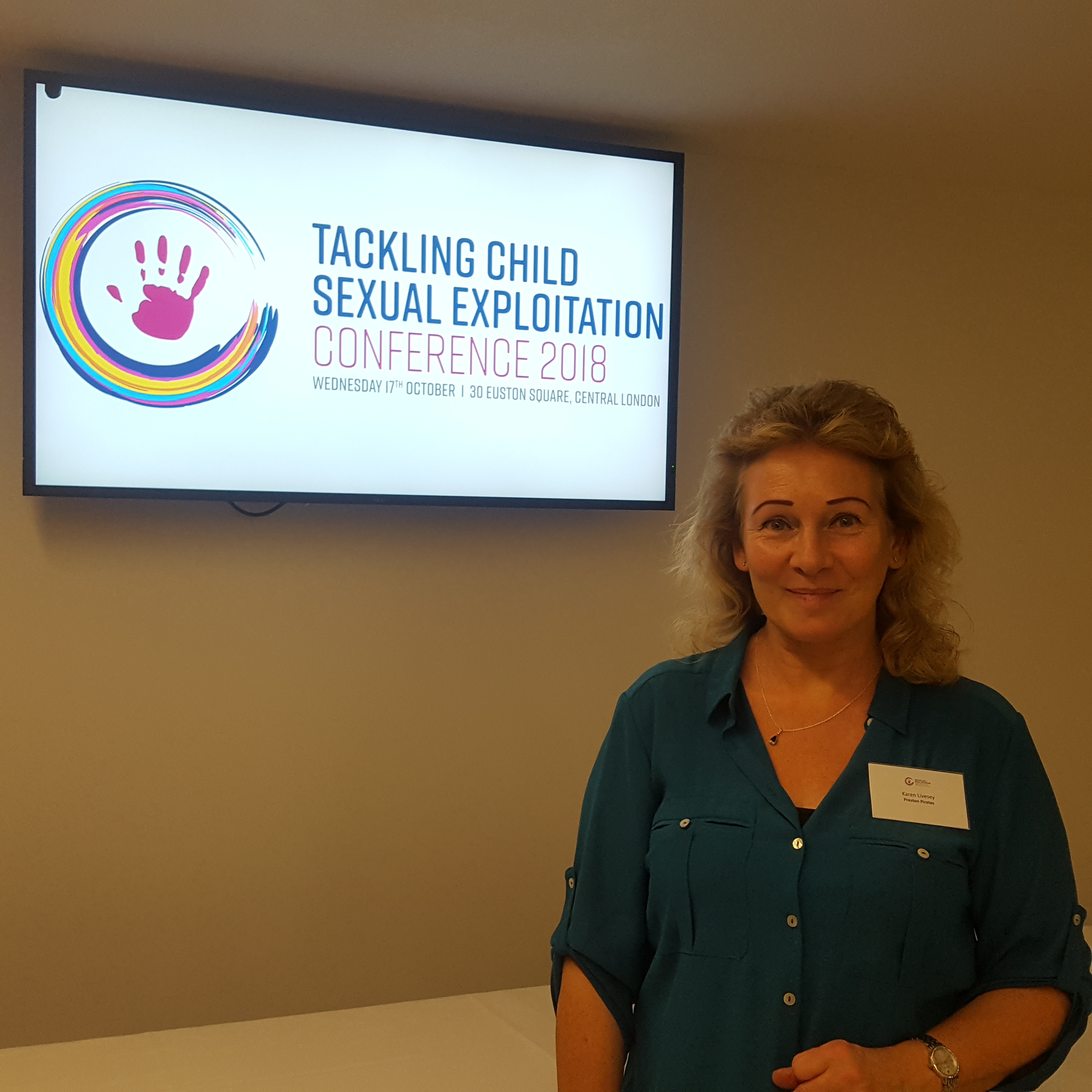 Karen Livesey at Tackling Child Sexual Exploitation Conference 2018